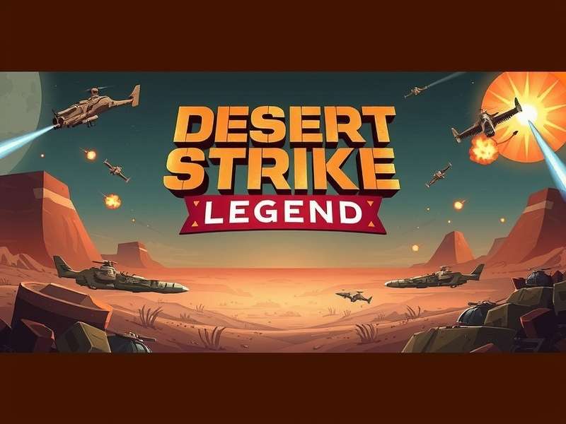 Desert Strike Legend Game Banner